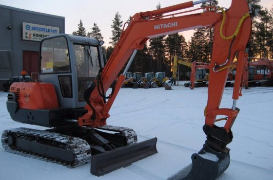 Аренда мини-экскаватора Hitachi ZX50