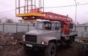 Аренда автовышки-вездехода 17 метров